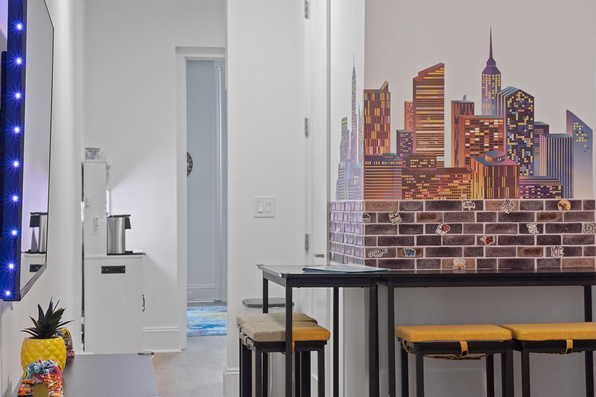 Funky & Colorful Urban Getaway, 20 Minutes To Nyc Lejlighed Hoboken Eksteriør billede